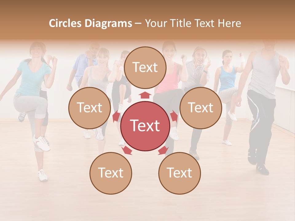 Athletic Physique Body PowerPoint Template