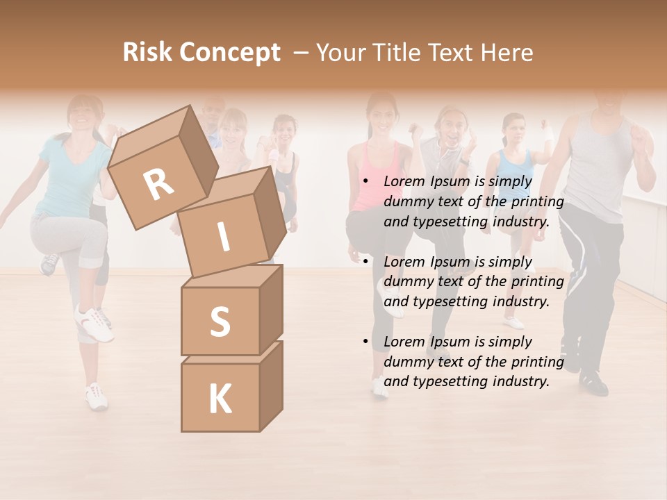 Athletic Physique Body PowerPoint Template