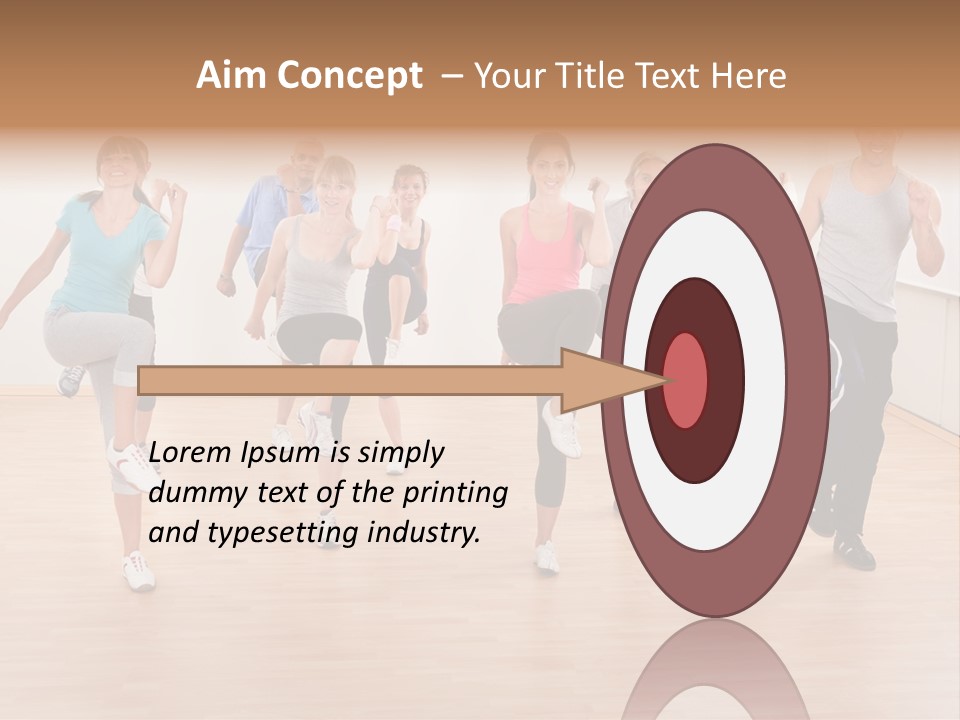 Athletic Physique Body PowerPoint Template