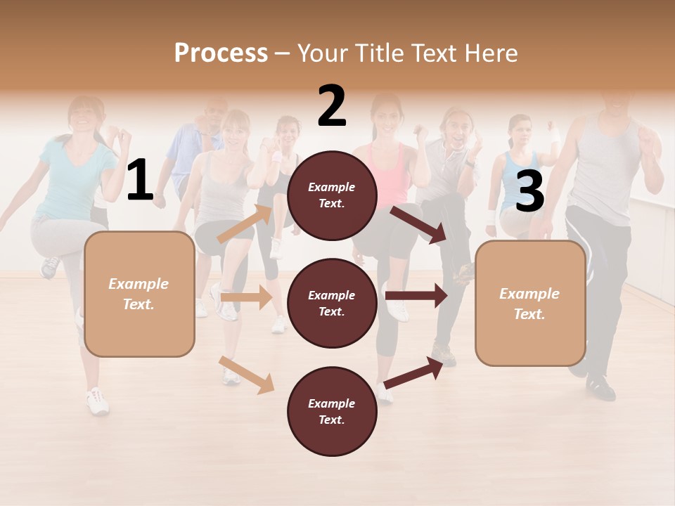 Athletic Physique Body PowerPoint Template