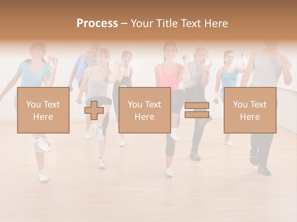 Athletic Physique Body PowerPoint Template