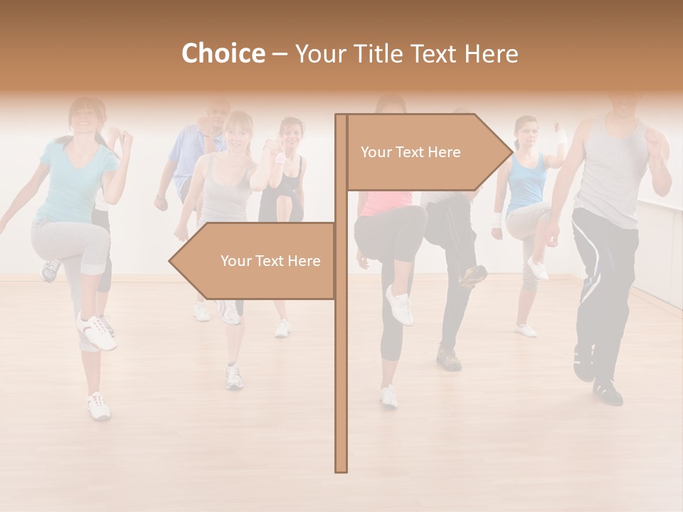 Athletic Physique Body PowerPoint Template