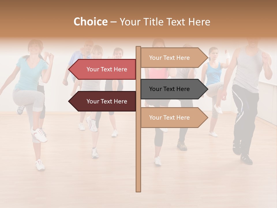 Athletic Physique Body PowerPoint Template