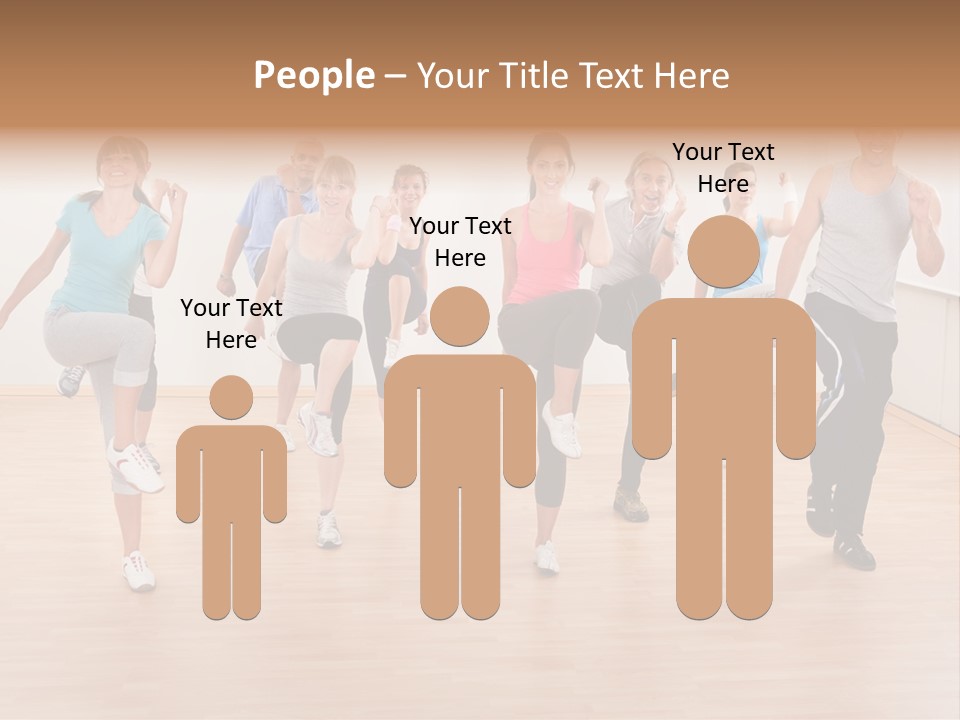 Athletic Physique Body PowerPoint Template
