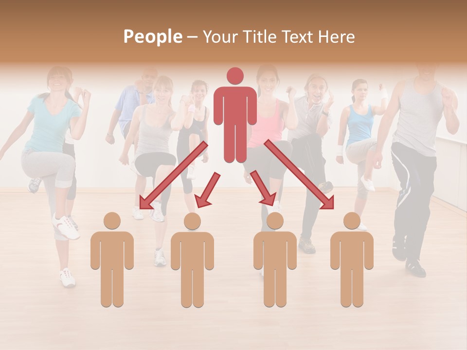 Athletic Physique Body PowerPoint Template