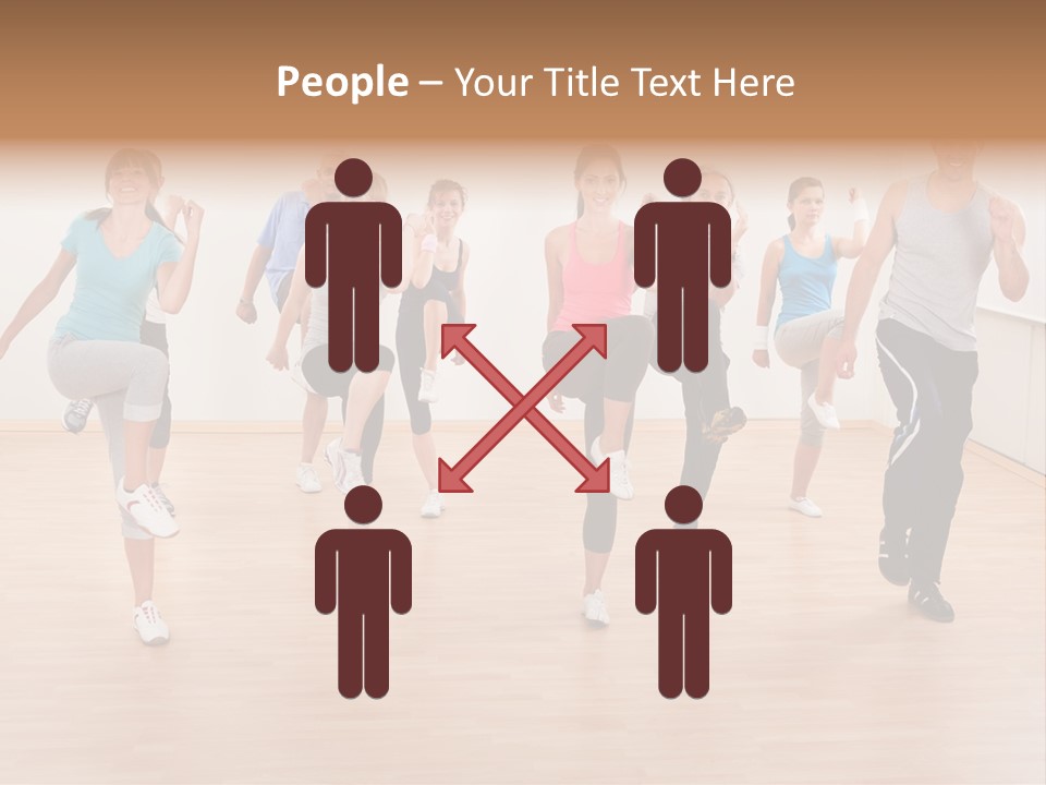 Athletic Physique Body PowerPoint Template