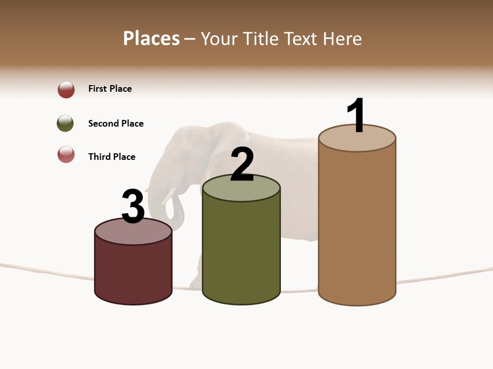 Metaphor Balance Acrobat PowerPoint Template