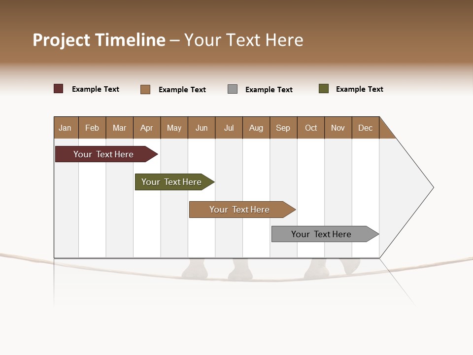 Metaphor Balance Acrobat PowerPoint Template
