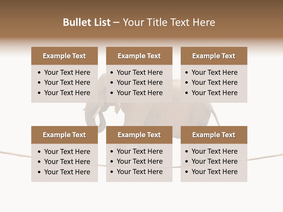 Metaphor Balance Acrobat PowerPoint Template