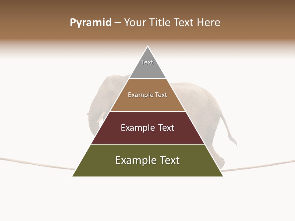 Metaphor Balance Acrobat PowerPoint Template