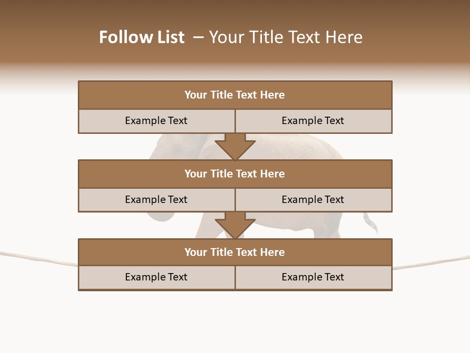 Metaphor Balance Acrobat PowerPoint Template