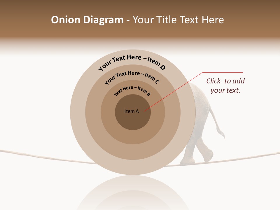 Metaphor Balance Acrobat PowerPoint Template