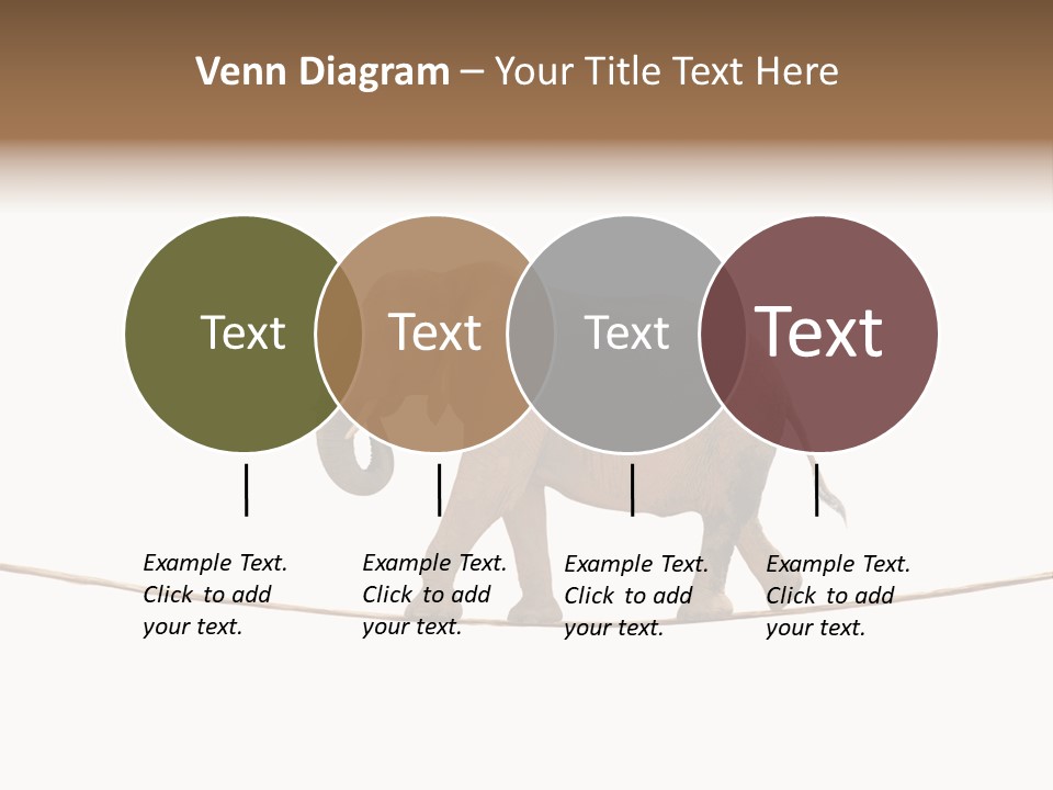 Metaphor Balance Acrobat PowerPoint Template