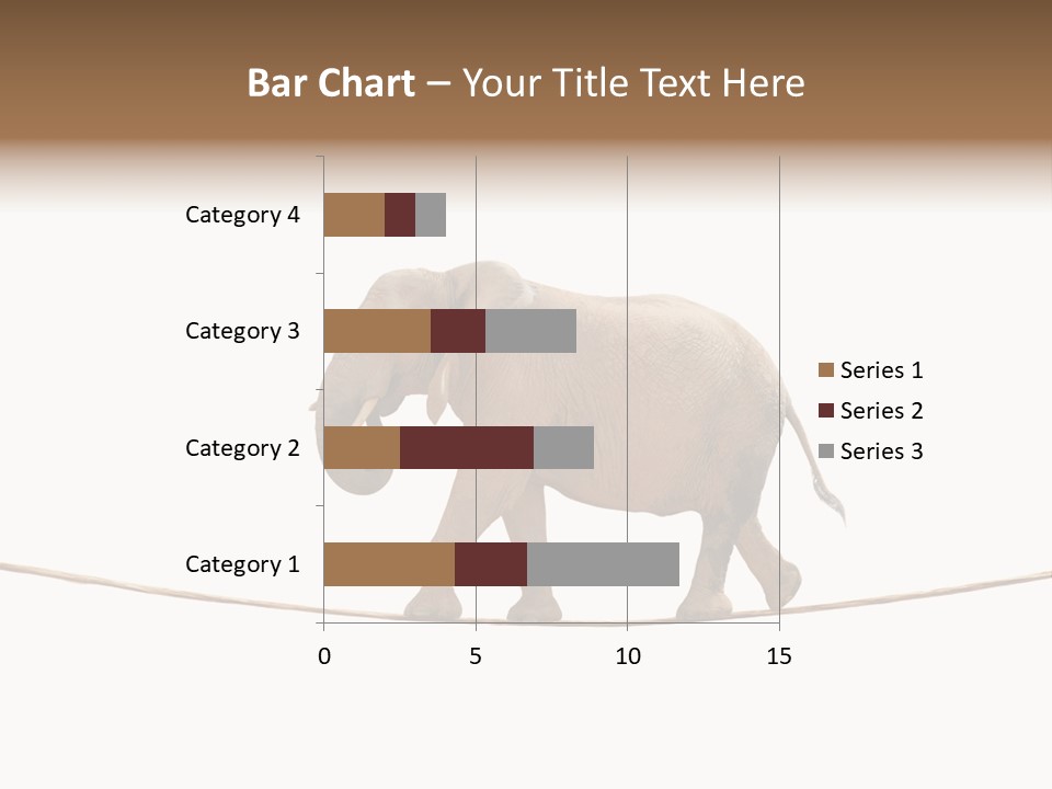 Metaphor Balance Acrobat PowerPoint Template