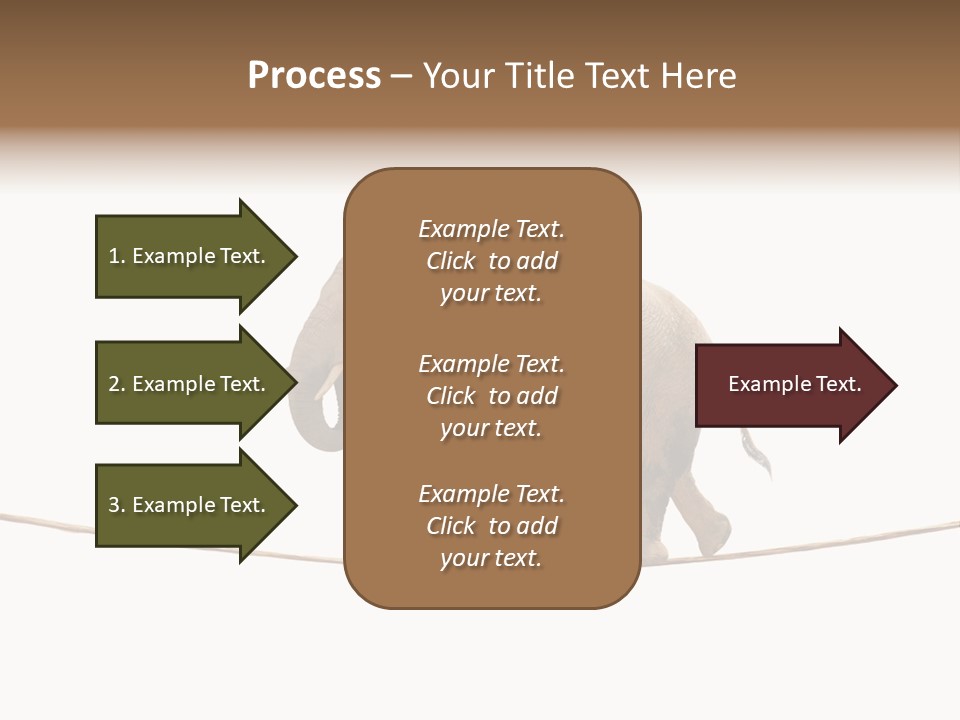 Metaphor Balance Acrobat PowerPoint Template