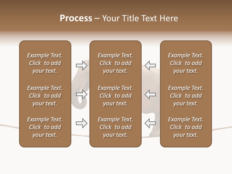 Metaphor Balance Acrobat PowerPoint Template