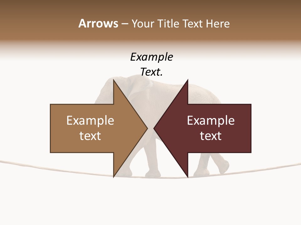 Metaphor Balance Acrobat PowerPoint Template