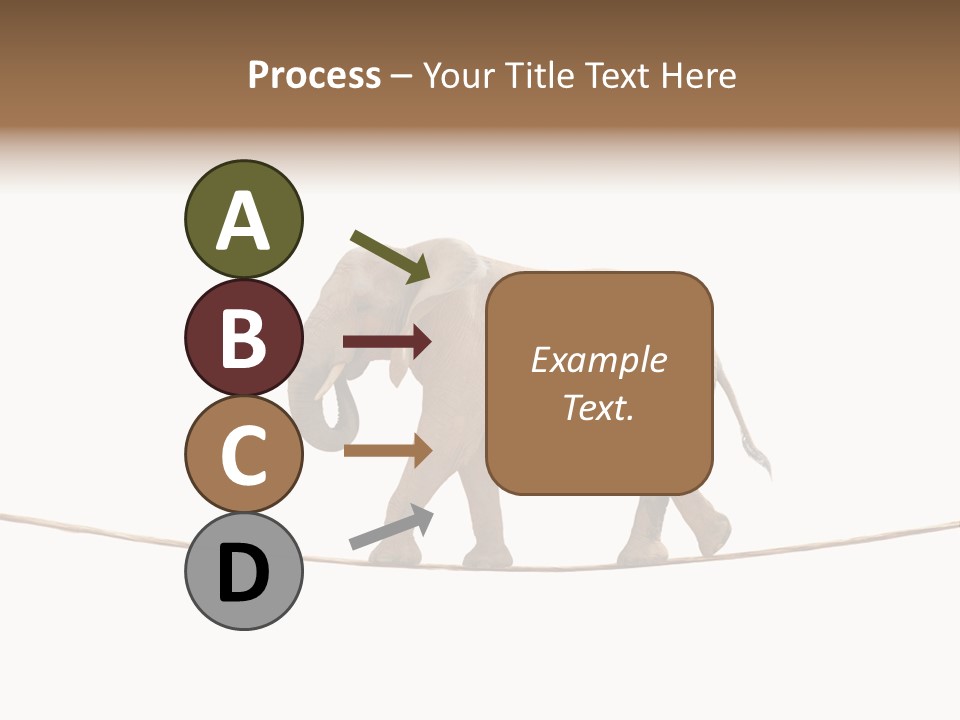Metaphor Balance Acrobat PowerPoint Template