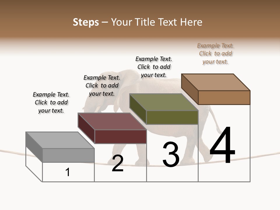 Metaphor Balance Acrobat PowerPoint Template