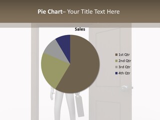 Businesspeople Business Entrance PowerPoint Template