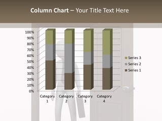 Businesspeople Business Entrance PowerPoint Template