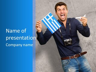 Enthusiastic Mouth Patriot PowerPoint Template