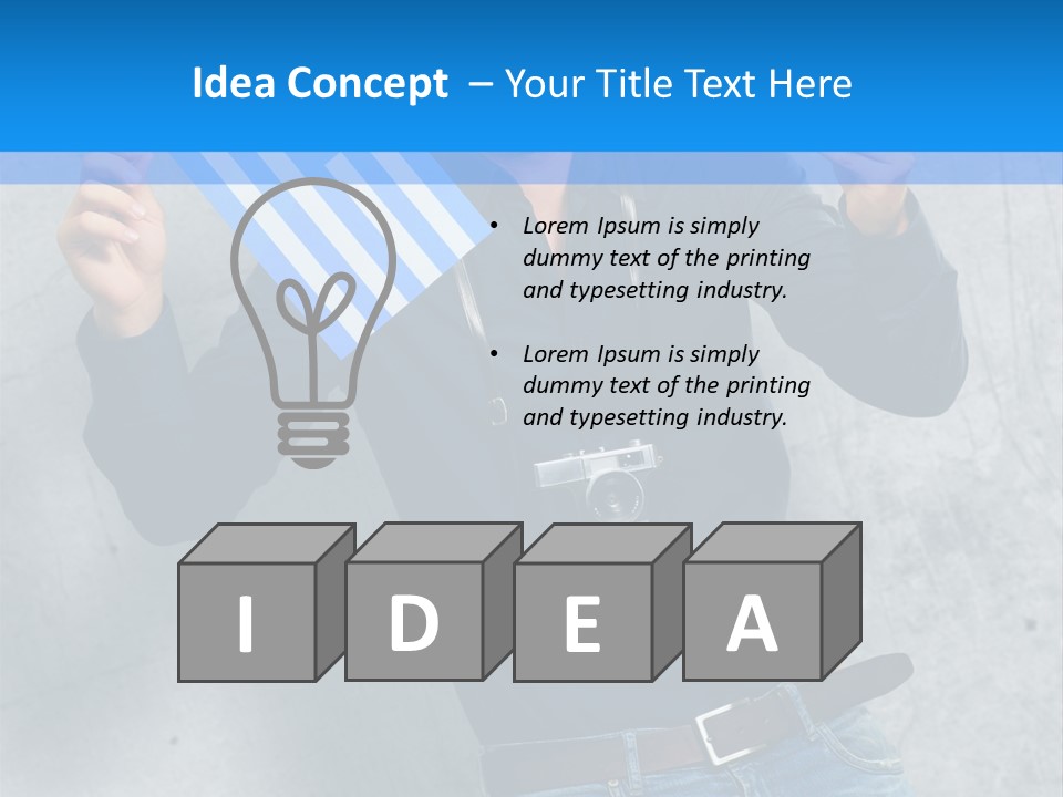 Enthusiastic Mouth Patriot PowerPoint Template