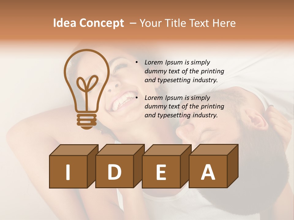 Girlfriend People Wife PowerPoint Template