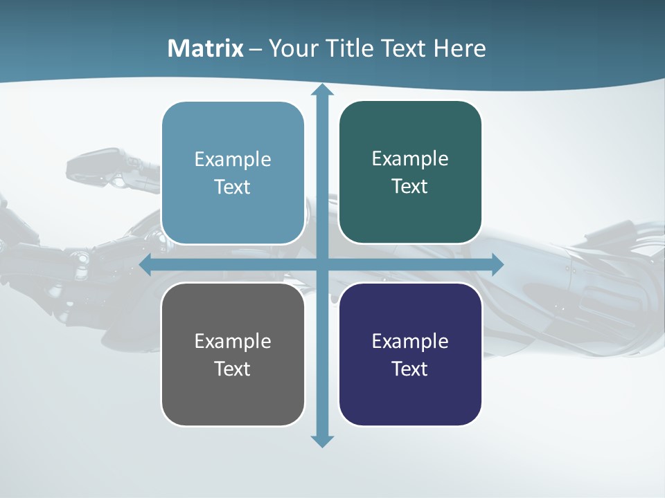 Technology Scientific Robot PowerPoint Template