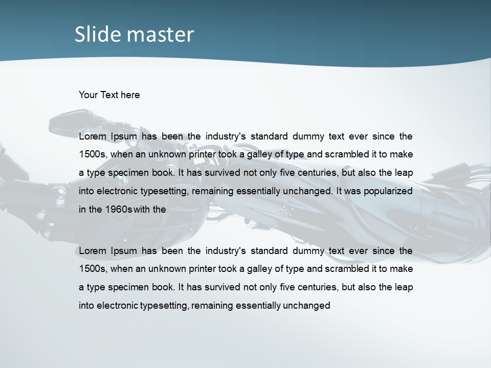 Technology Scientific Robot PowerPoint Template