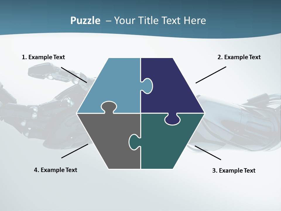 Technology Scientific Robot PowerPoint Template