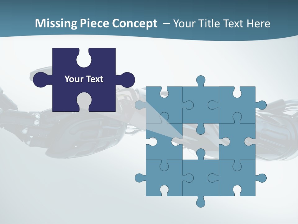 Technology Scientific Robot PowerPoint Template