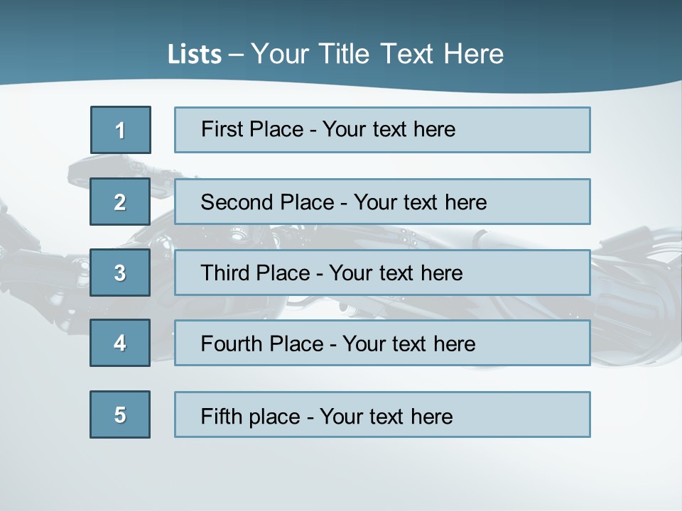 Technology Scientific Robot PowerPoint Template