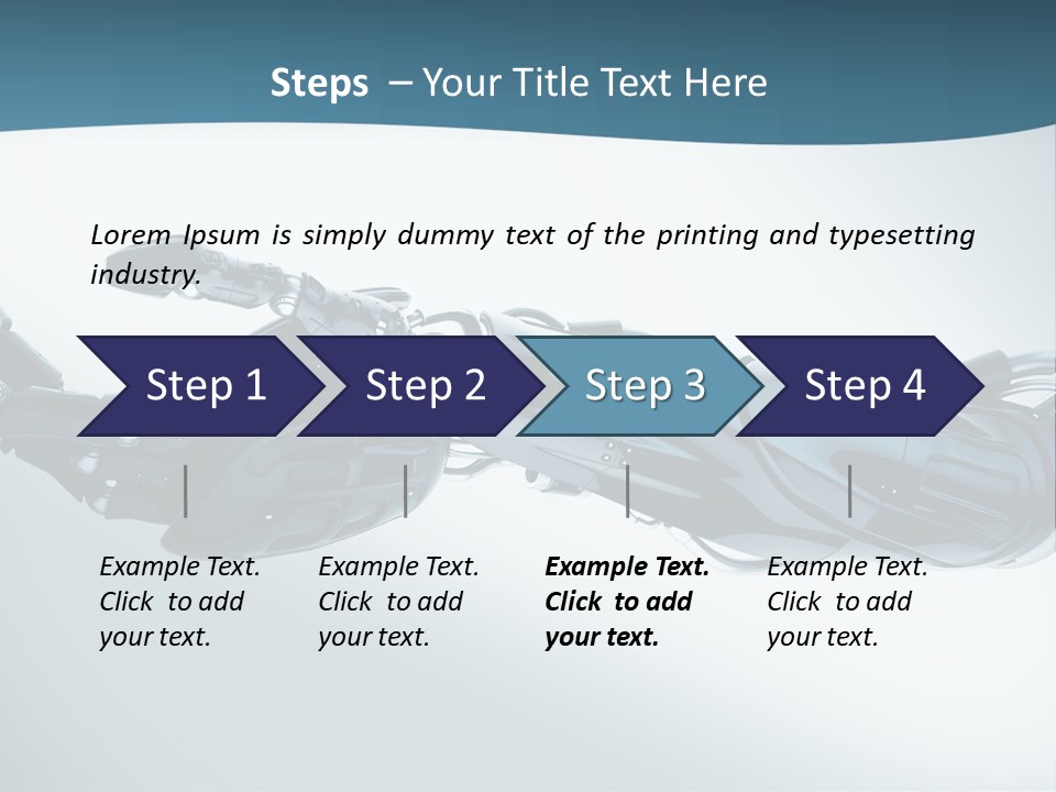 Technology Scientific Robot PowerPoint Template