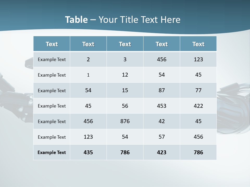 Technology Scientific Robot PowerPoint Template