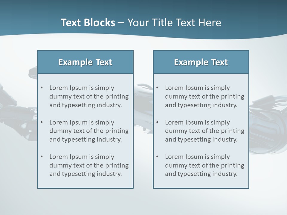 Technology Scientific Robot PowerPoint Template