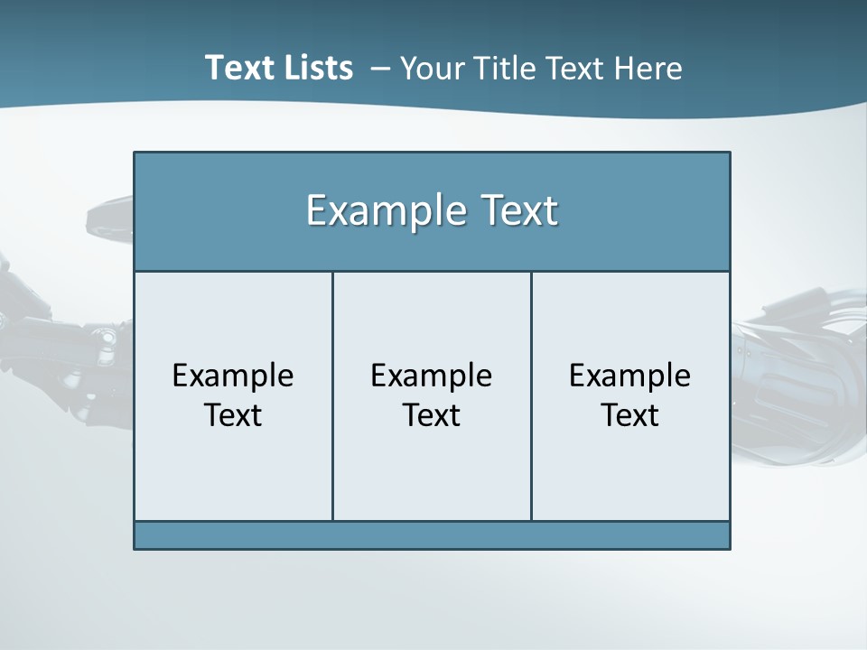 Technology Scientific Robot PowerPoint Template
