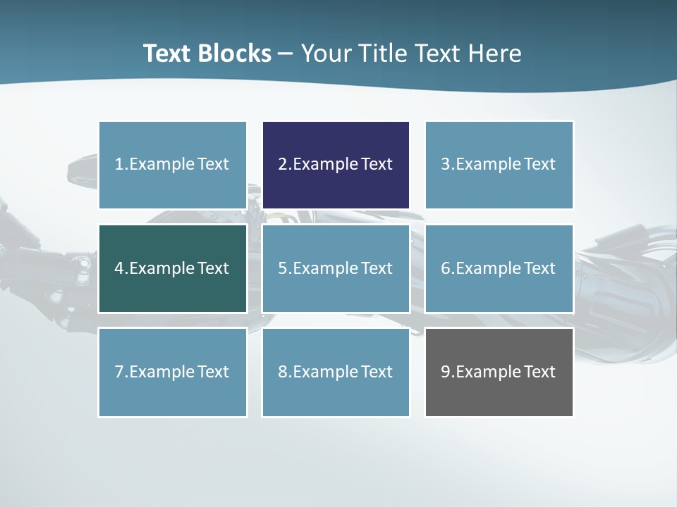 Technology Scientific Robot PowerPoint Template