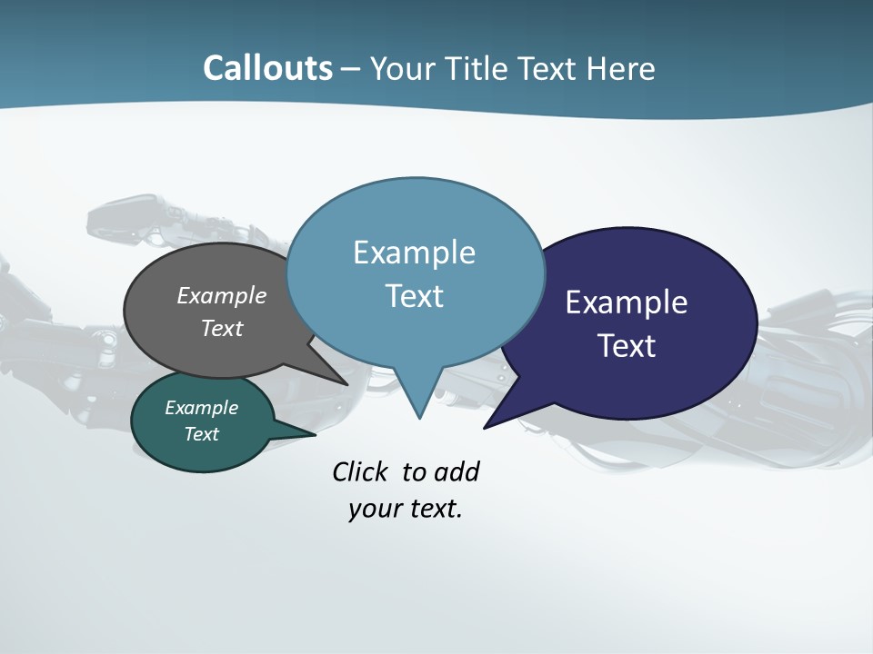 Technology Scientific Robot PowerPoint Template