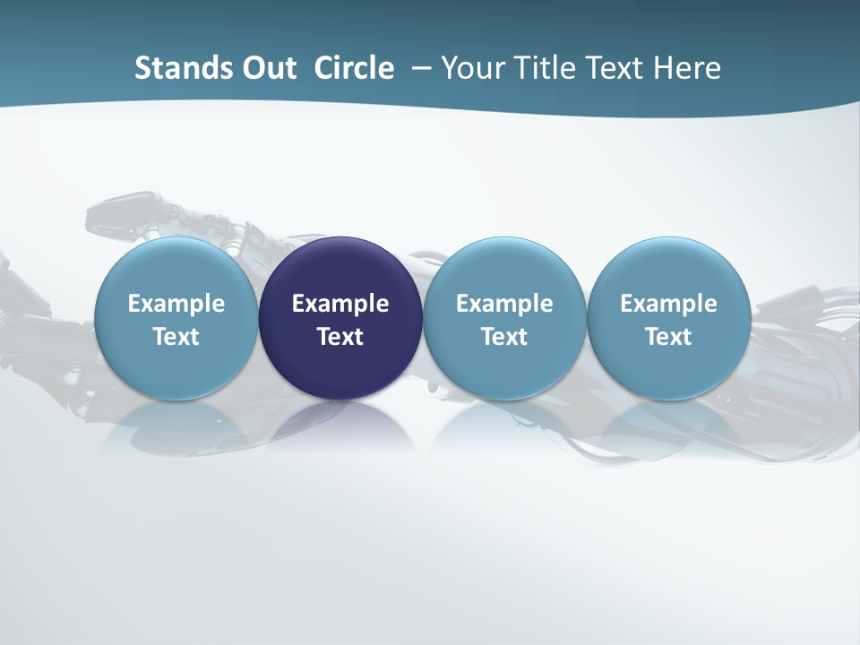 Technology Scientific Robot PowerPoint Template