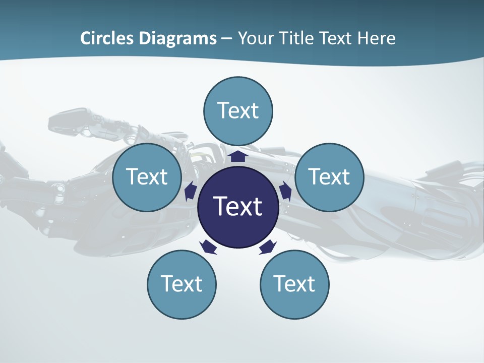 Technology Scientific Robot PowerPoint Template