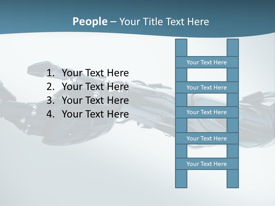 Technology Scientific Robot PowerPoint Template
