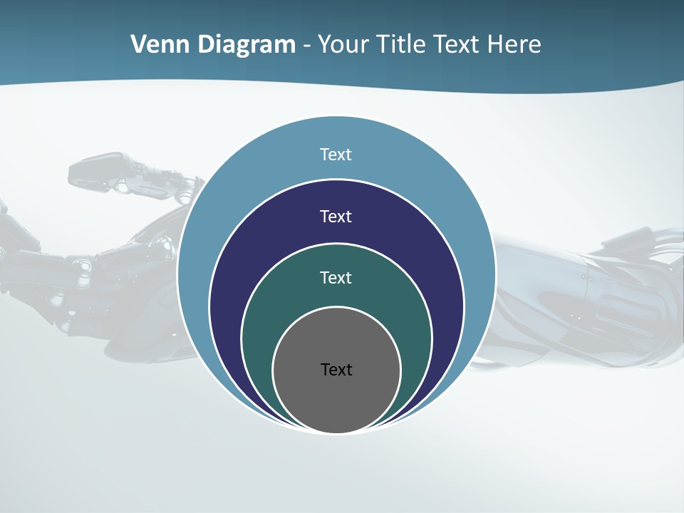 Technology Scientific Robot PowerPoint Template