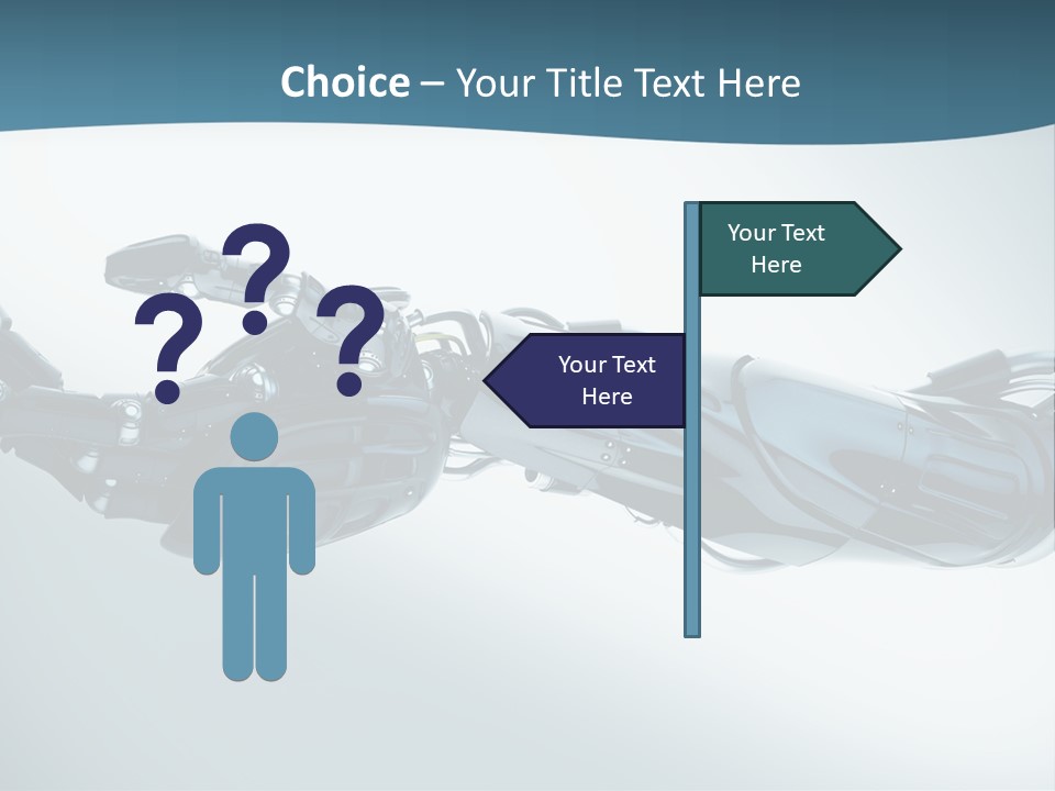 Technology Scientific Robot PowerPoint Template