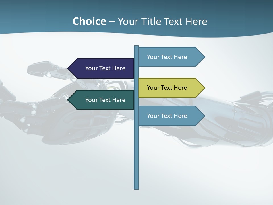 Technology Scientific Robot PowerPoint Template