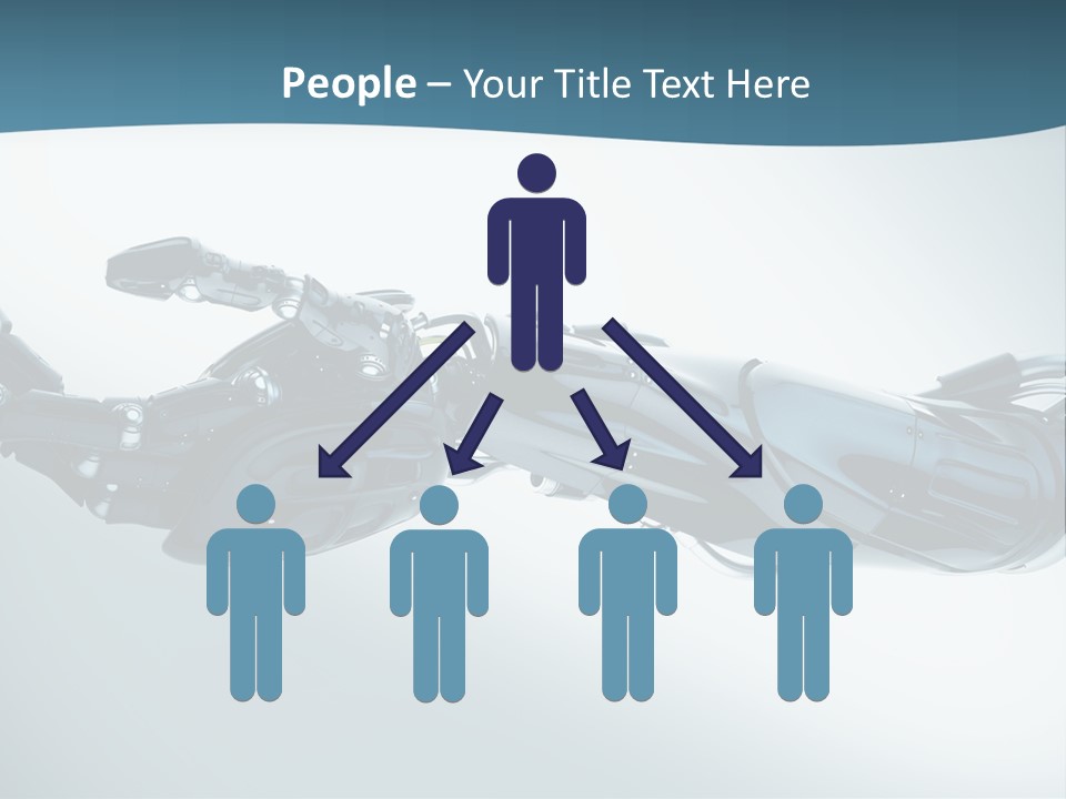 Technology Scientific Robot PowerPoint Template