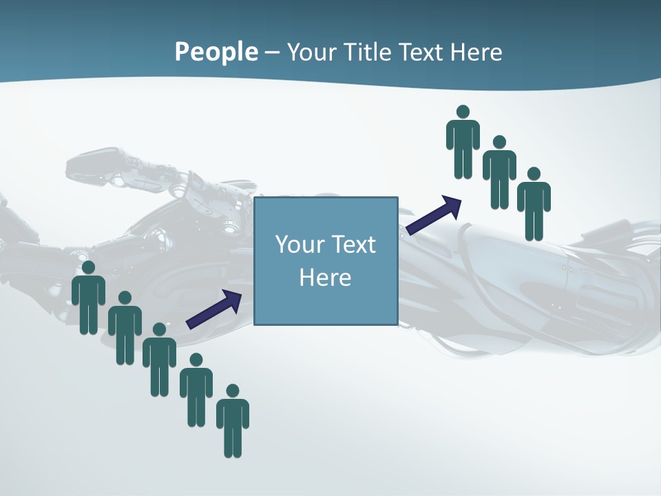 Technology Scientific Robot PowerPoint Template