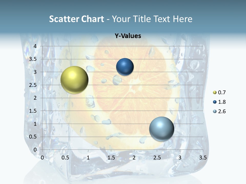 Isolated Freshness White Background PowerPoint Template