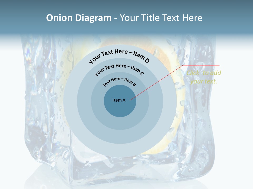 Isolated Freshness White Background PowerPoint Template