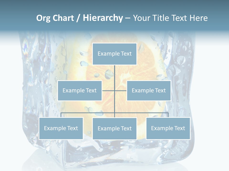 Isolated Freshness White Background PowerPoint Template